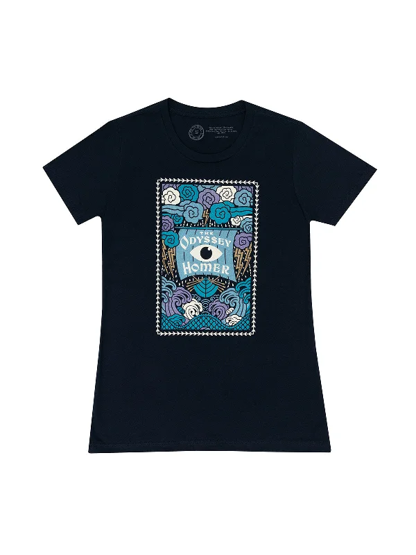The Odyssey (Tanamachi) Women's Crew T-Shirt Polka Dot Checkered Tartan