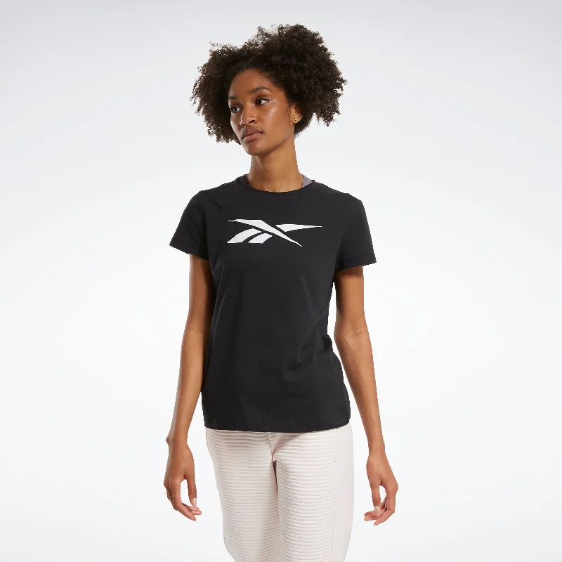 Training Essentials Vector Graphic T-Shirt Black Elasticated Padded Insulated