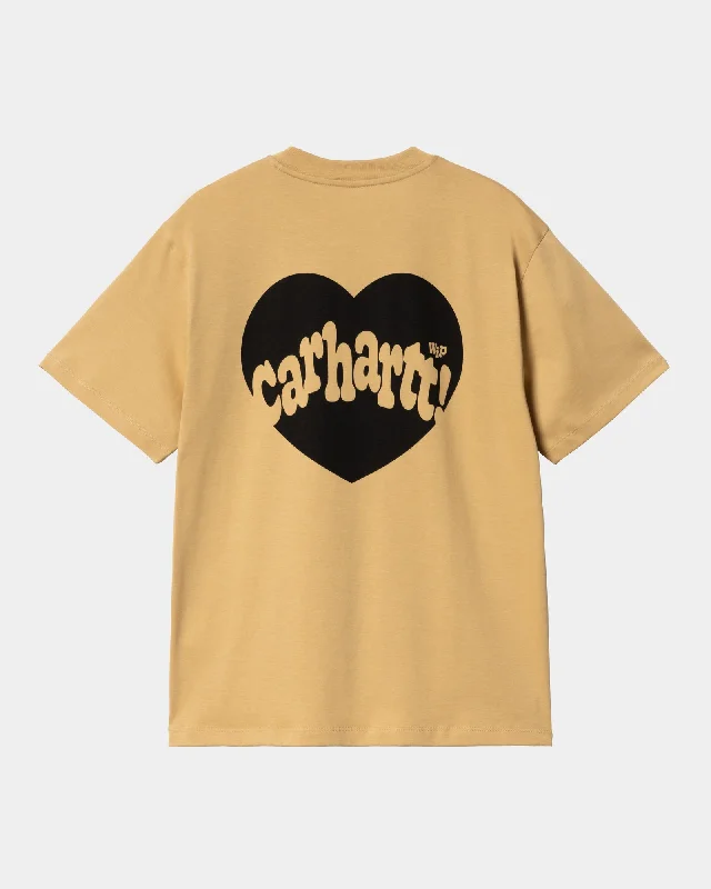 Women’s Amour T-Shirt | Bourbon / Black Layered Multi-layer Single Layer