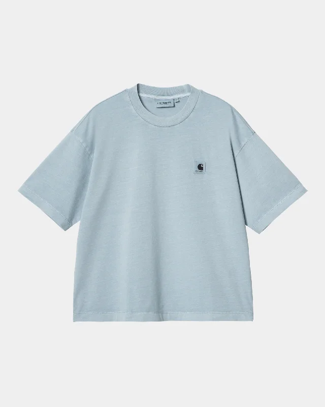Women’s Nelson T-Shirt | Dusty Ice Hooded Caped Shawl Collar