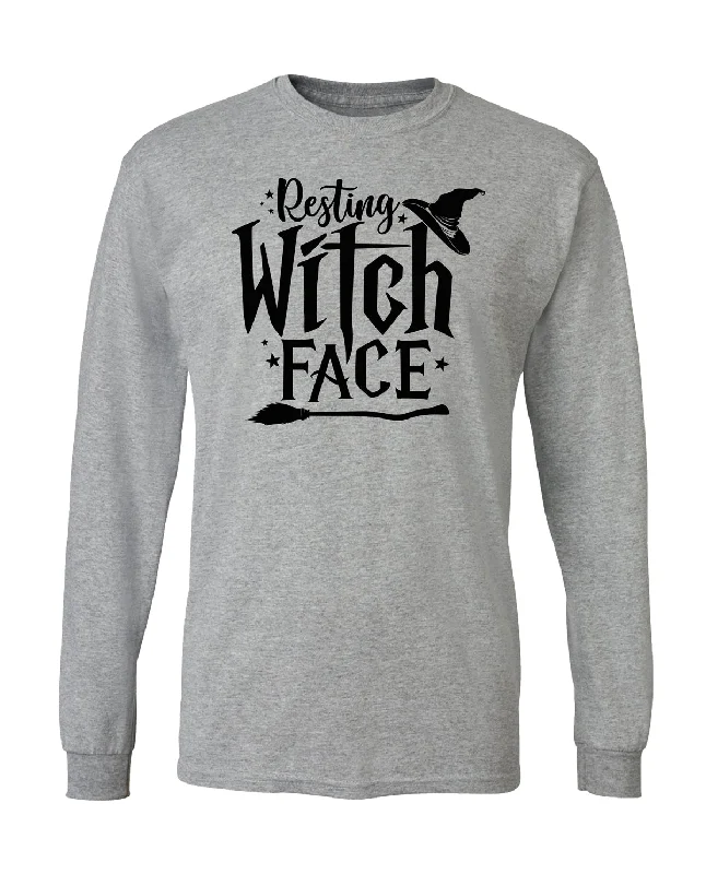 Missy Witch Face Long Sleeve T-Shirt