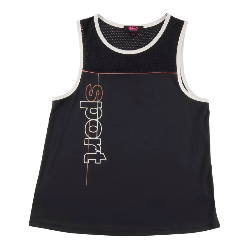 ACX Active Women's Balance Tank Top with Contrast cold shoulder tank