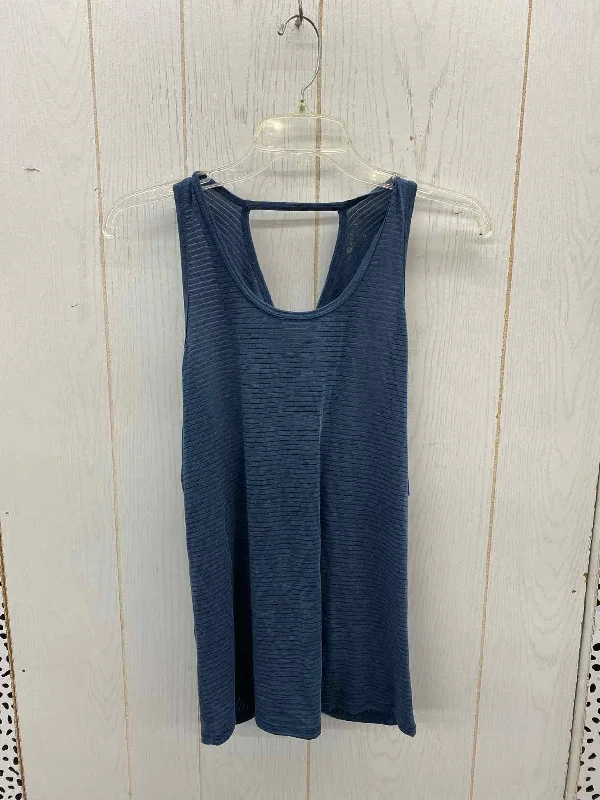 Athleta Blue Womens Size Small Tank Top black tank top
