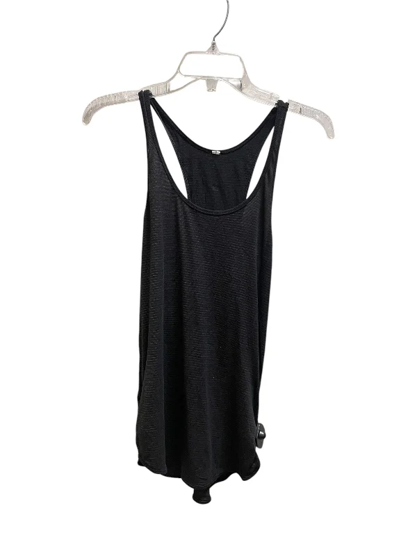 Athletic Tank Top By Lululemon In Black, Size: 4 stylish tank top
