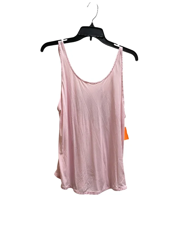 Athletic Tank Top By Lululemon In Pink, Size: 6 teal tank top