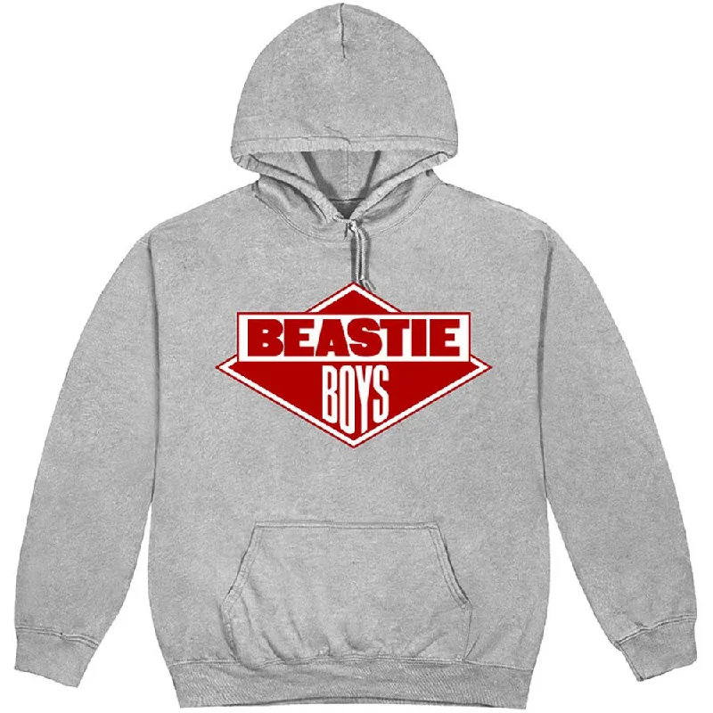 The Beastie Boys Unisex Pullover Hoodie: Diamond Logo Hoodie with Neon Bright Vibrant The Beastie Boys Unisex Pullover Hoodie: Diamond Logo Hoodie with Neon Bright Vibrant