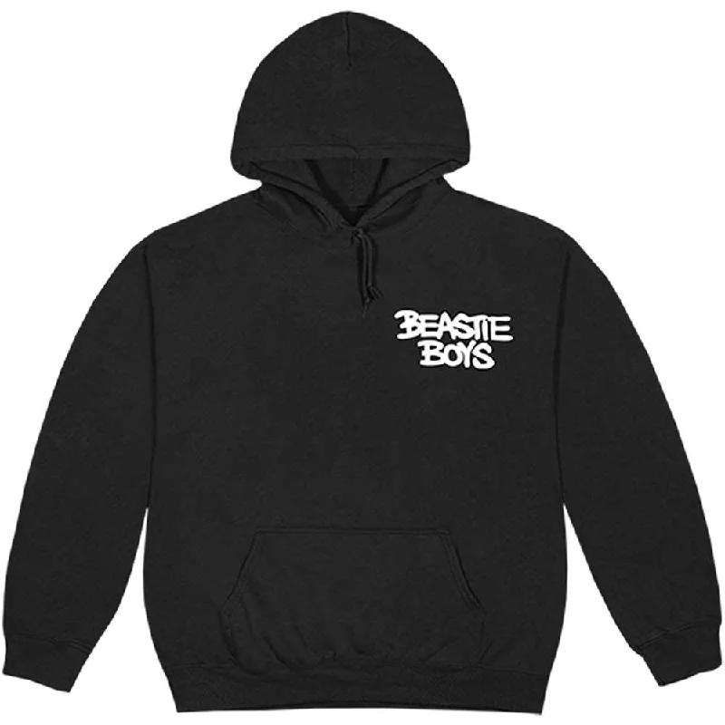 The Beastie Boys Unisex Pullover Hoodie: Check Your Head (Back Print) Hoodie with Hem Lace Feminine Delicate