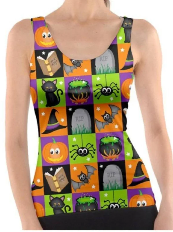 BLACK MAGIC Tank Top gold tank top