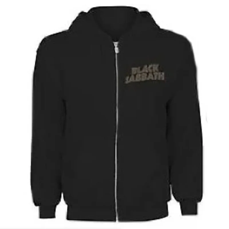 Black Sabbath Unisex Zipped Hoodie: Tour 1978 (Back Print) Hoodie with Print Artistic Unique Black Sabbath Unisex Zipped Hoodie: Tour 1978 (Back Print) Hoodie with Print Artistic Unique