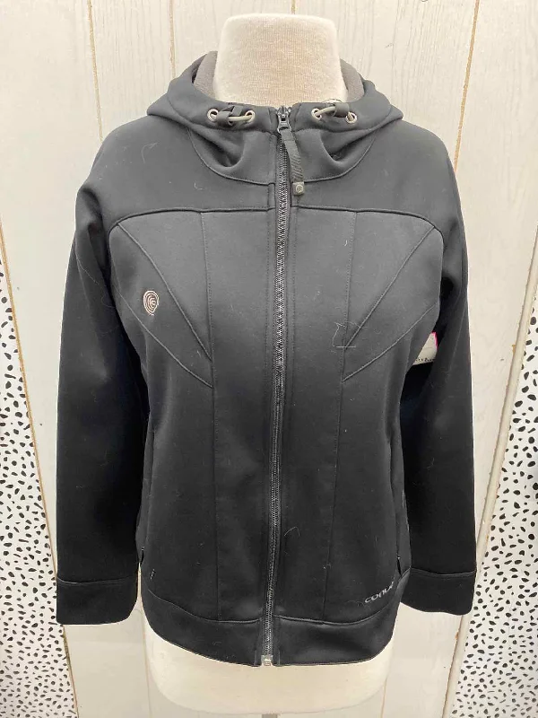 Columbia Black Womens Size M Sweatshirt Oversized Hoodie Comfort Casual