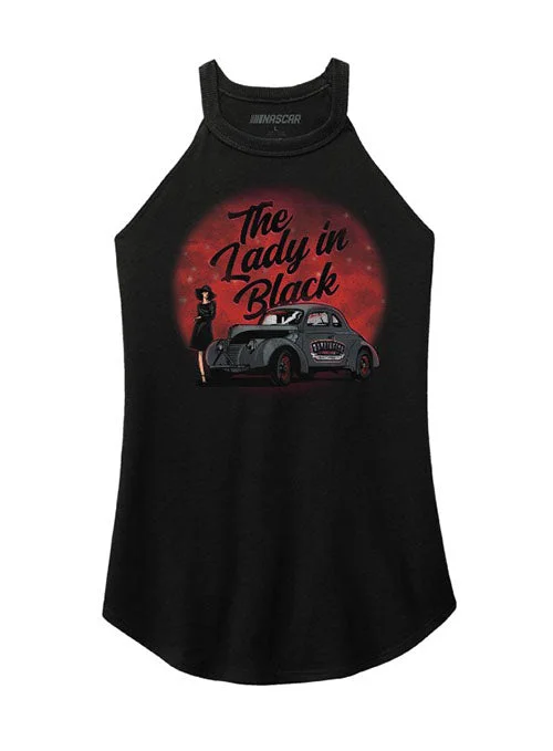Ladies Darlington Lady in Black Tank Top white tank top
