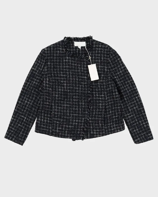 Hugo Boss With Original Tags Blazer Jacket - M Herringbone Jacket Houndstooth Jacket Plaid Jacket