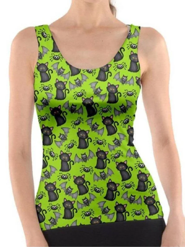 JINX GREEN Tank Top mint tank top