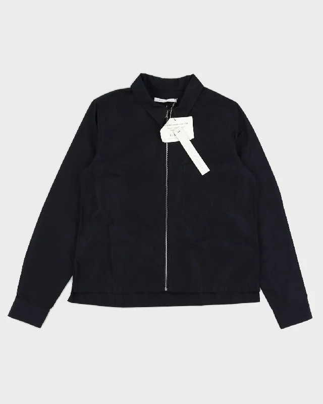 Julia Jentzsch Blue Navy Jacket - M Notch Collar Jacket Peter Pan Collar Jacket Cowl Neck Jacket Julia Jentzsch Blue Navy Jacket - M Notch Collar Jacket Peter Pan Collar Jacket Cowl Neck Jacket