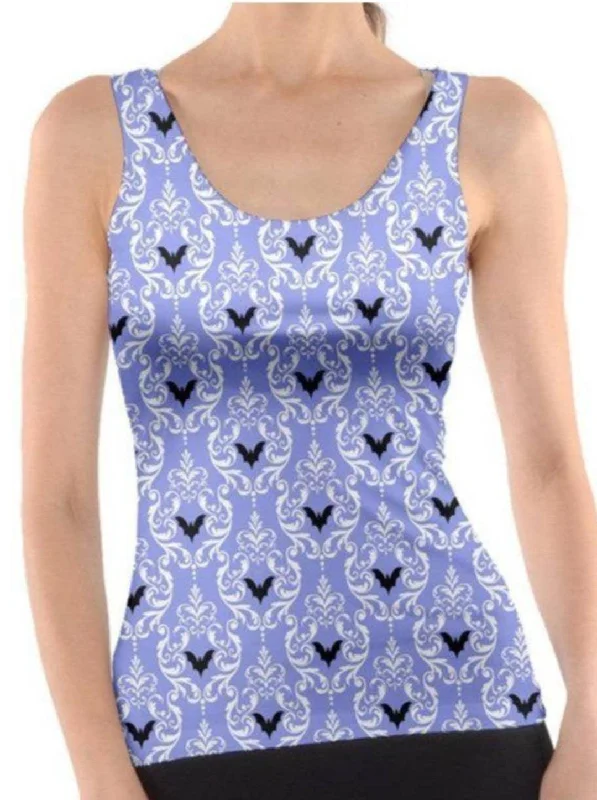 LAVENDER BATS Tank Top glitter tank top