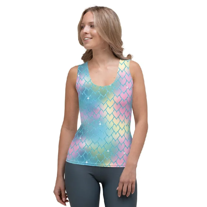 Mermaid Scales Women's Tank Top sleep tank top