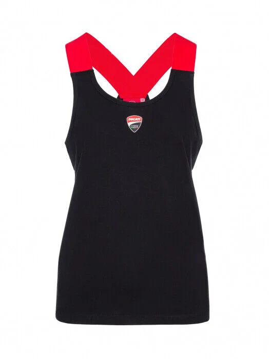 New Official Ducati Corse Womans Tank Top - 20 36016 lavender tank top