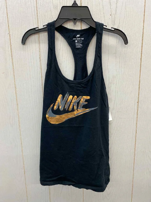 Nike Black Womens Size XS Tank Top bronze tank top