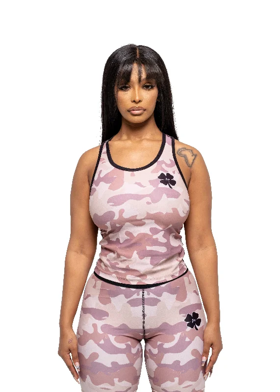 Nude Camo Tank Top yoga tank top