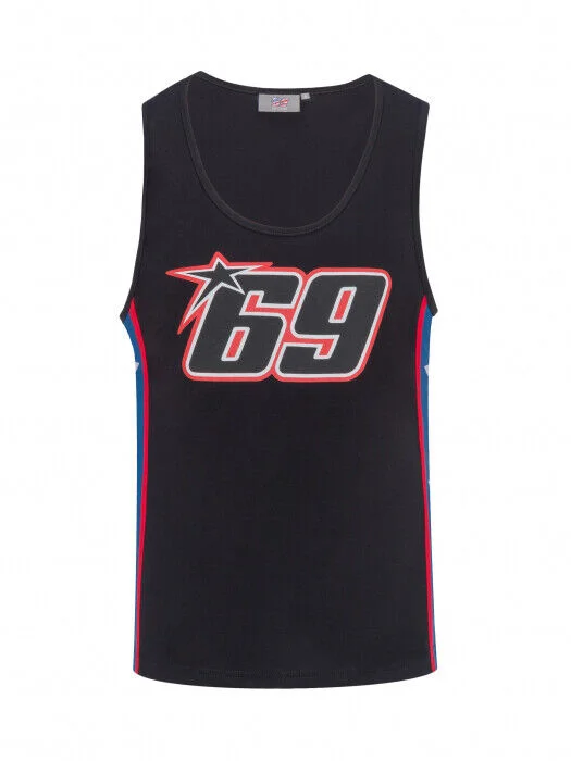 Official Nicky Hayden Womans Black Tank Top - 19 34007 peach tank top