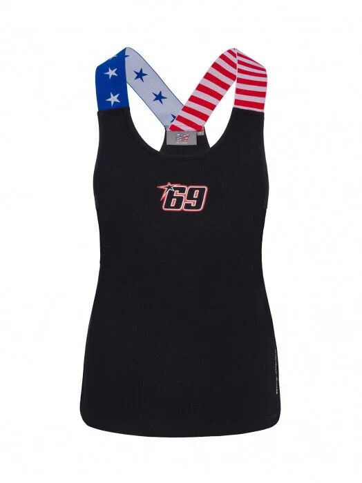 Official Nicky Hayden Womans Black Tank Top - 20 34006 glitter tank top