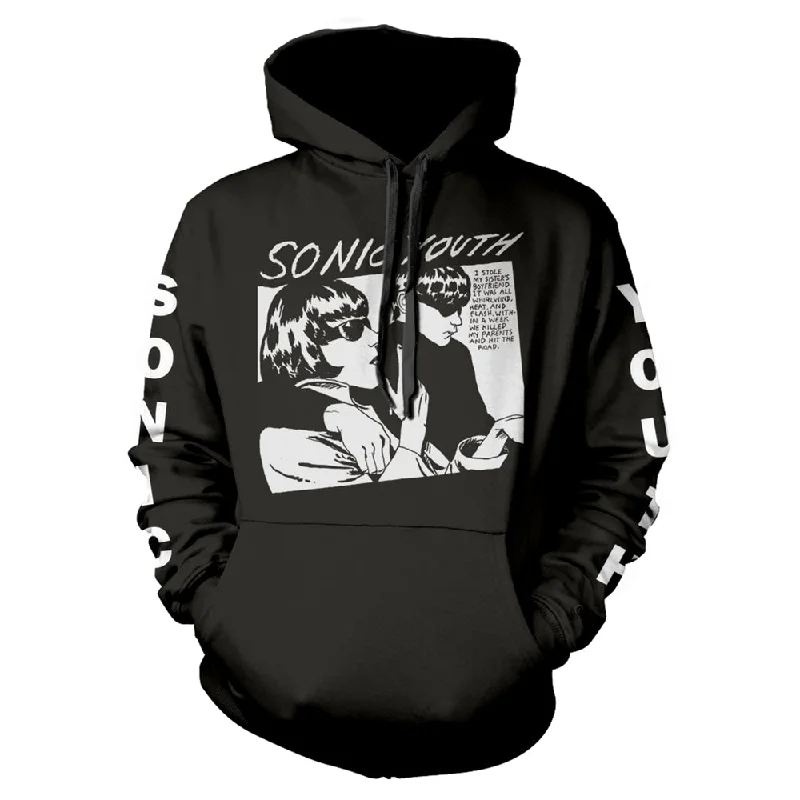 Sonic Youth Unisex Hoodie: Goo Album Cover (Sleeves) Hoodie with Toggle Buttons Decorative Unique