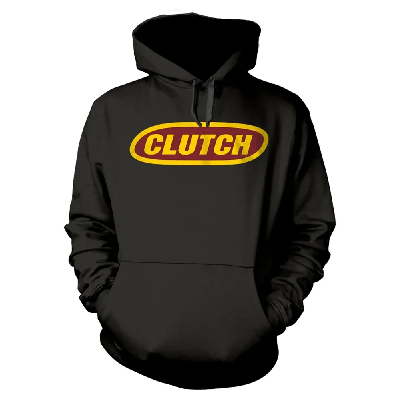 Clutch Unisex Hoodie: Classic Logo Hoodie with Longline Fit Extended Stylish