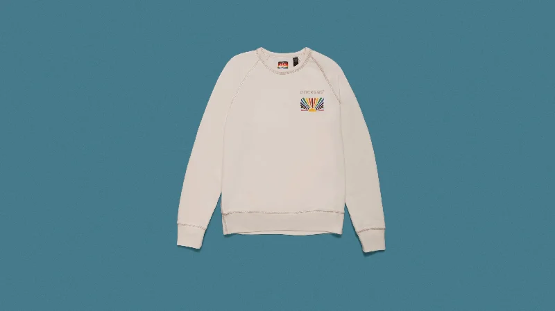 Pride Crew Sweatshirt Hoodie with Zipper Placket Modern Functional