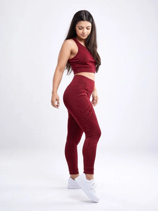 Racerback Lightweight Crop Tank Top crossback tank top