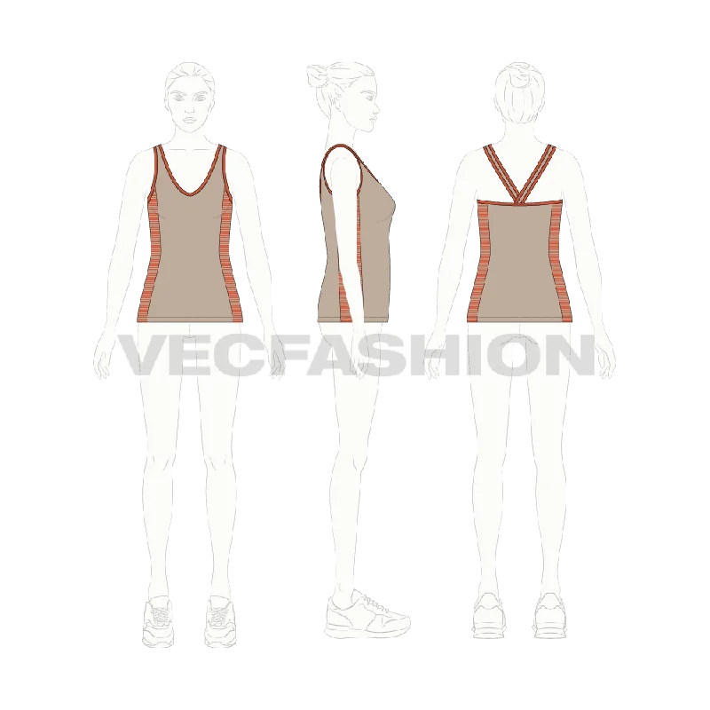 Women's Racerback Style Tank Top comfortable tank top