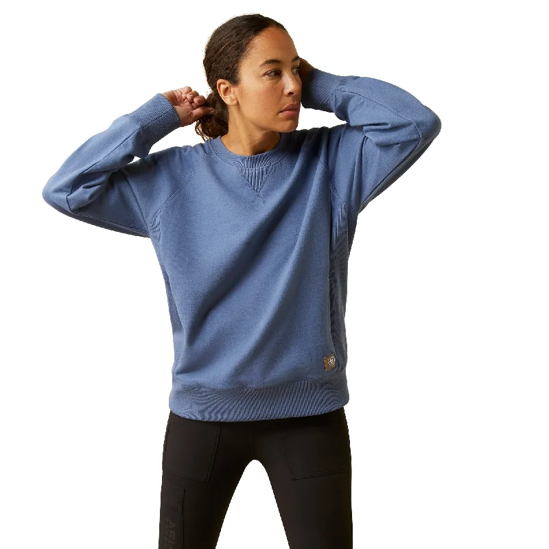 Rebar Workman Washed Fleece Sweatshirt Hoodie Jacket Zipper Layering