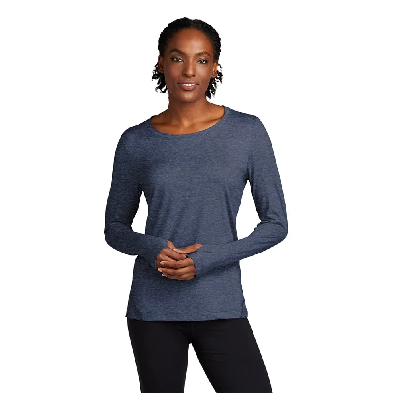 Sport-Tek LST710 Exchange 1.5 Women's Long Sleeve Crew Sweatshirt Hooded Sweatshirt Casual Wear Street Style Sport-Tek LST710 Exchange 1.5 Women's Long Sleeve Crew Sweatshirt Hooded Sweatshirt Casual Wear Street Style