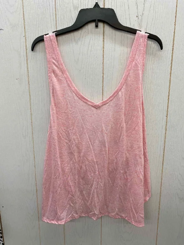 Victoria's Secret Pink Womens Size L Tank Top relaxed fit tank