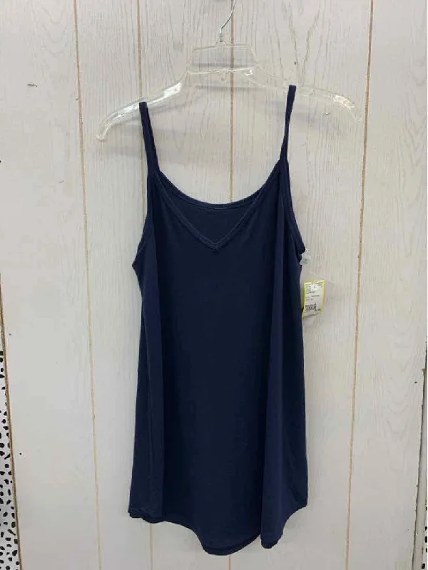 Zenana Navy Womens Size Small Tank Top strapless tank top