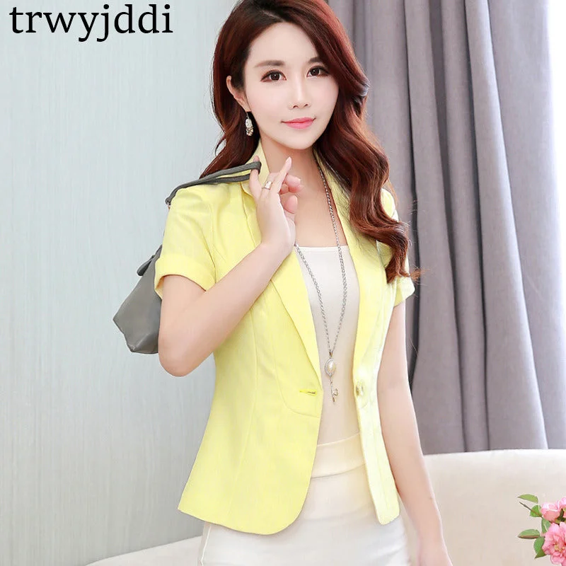 yellow suit jacket