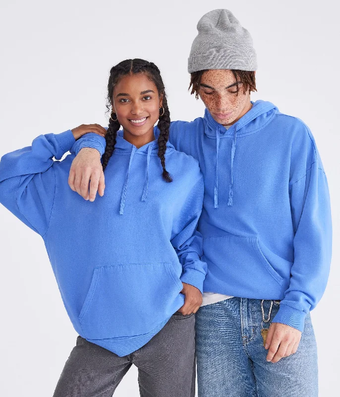 Aeropostale Cloud Soft Washed Pullover Hoodie Asymmetrical Neck Pullover