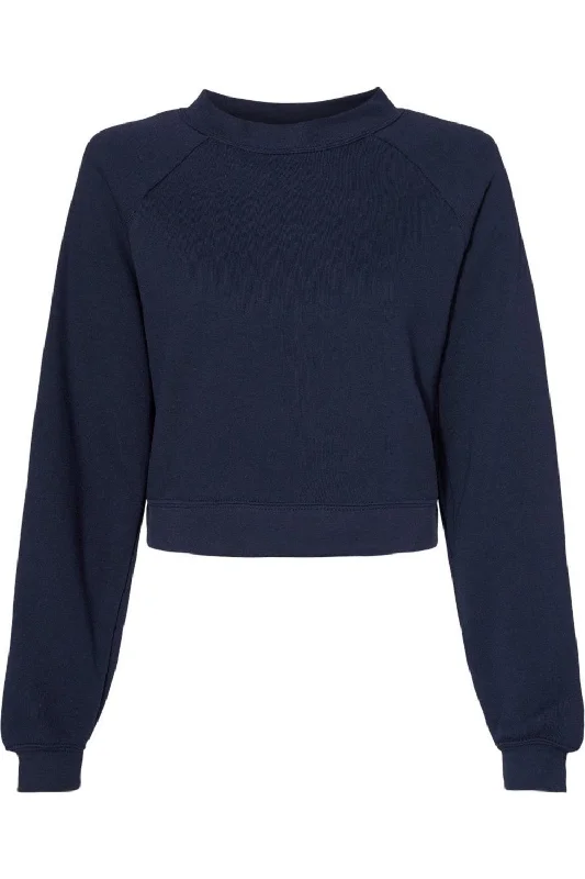 BELLA + CANVAS Women´s Raglan Pullover Fleece Hooded Pullover Sweater