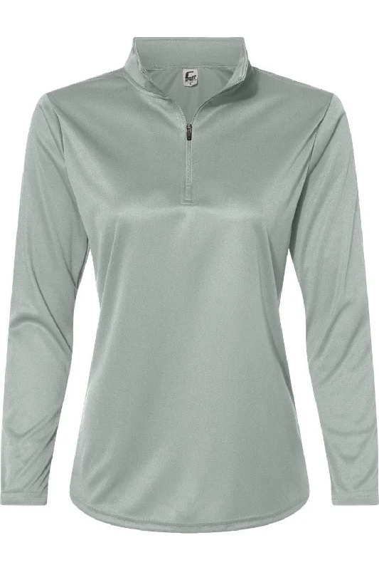 C2 Sport Women´s Quarter-Zip Pullover Surplice Neck Pullover
