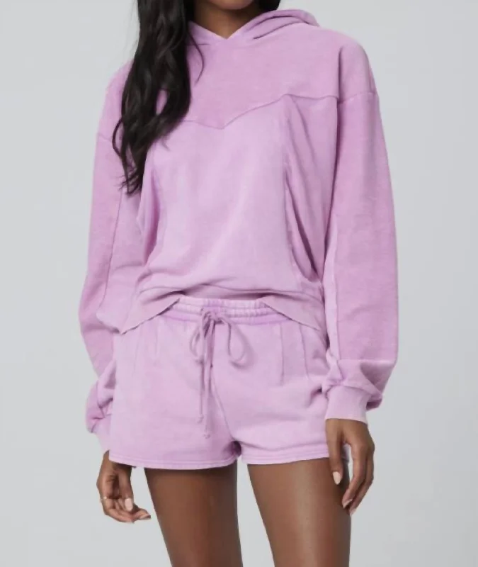 Corrine Pullover In Peony Pink Cashmere Luxurious Pullover