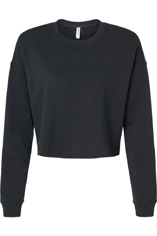 Independent Trading Co. Women´s Lightweight Cropped Crew Pullover Blouson Sleeve Pullover