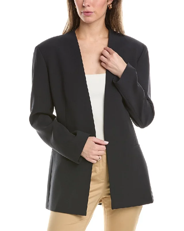Lafayette 148 New York V-Neck Blazer Women's Classic Blazer