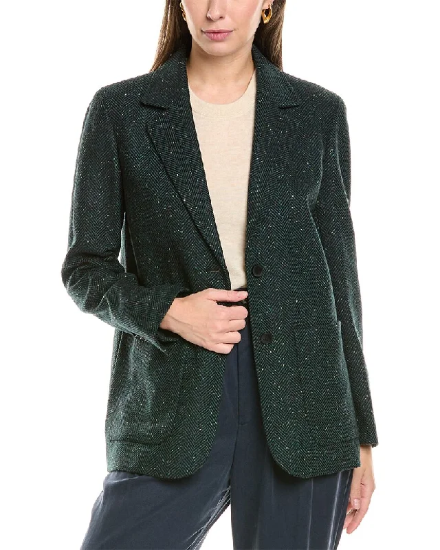 Lafayette 148 New York Benson Silk Blazer Women's Wedding Blazer