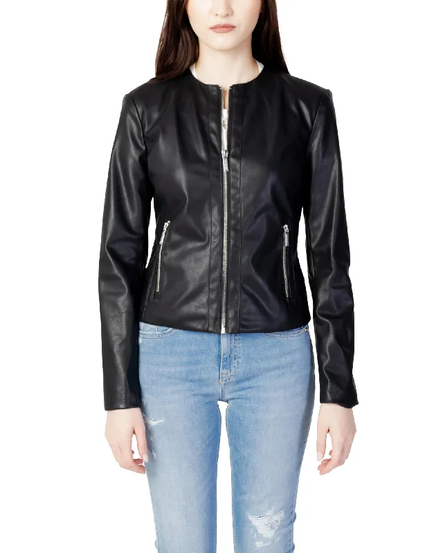 Armani Exchange Plain Zip-Up Blazer Women's Premium Blazer