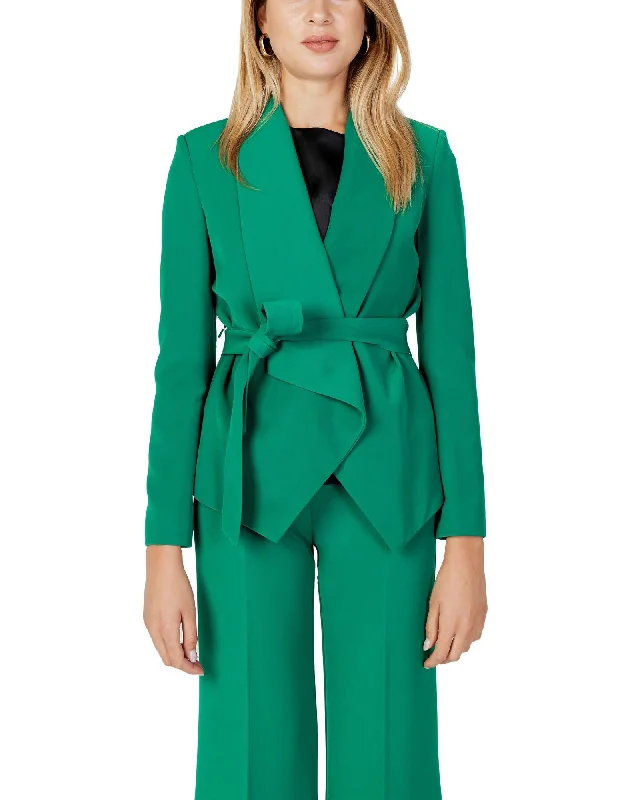 Sandro Ferrone  Women's Wrap Blazer Women's Trendy Jacket