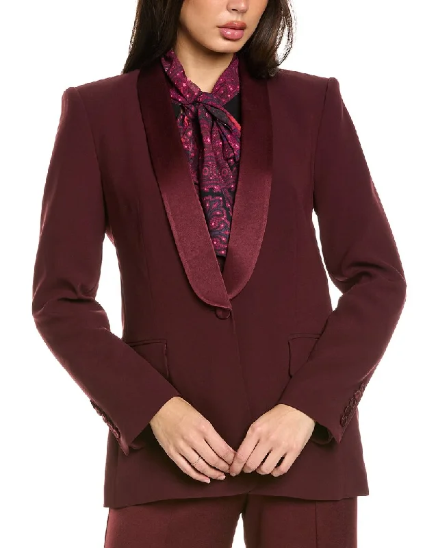 Kobi Halperin Reed Crepe Blazer Women's Premium Blazer