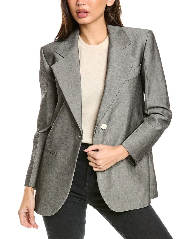Sandro Wool-Blend Blazer New Women's Blazer