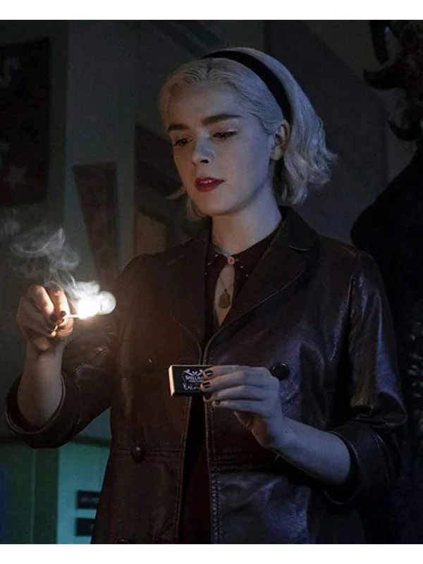 Kiernan Shipka Season 2 Leather Jacket