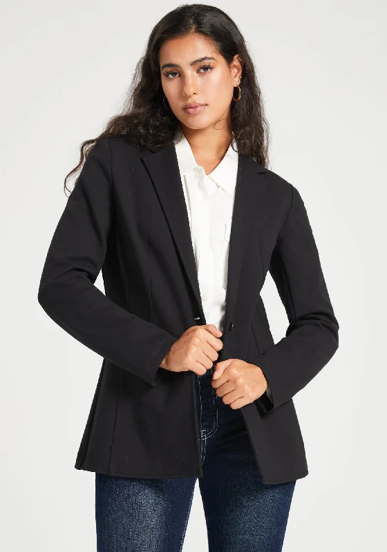 Classic Blazer (Black) Women's Luxury Jacket