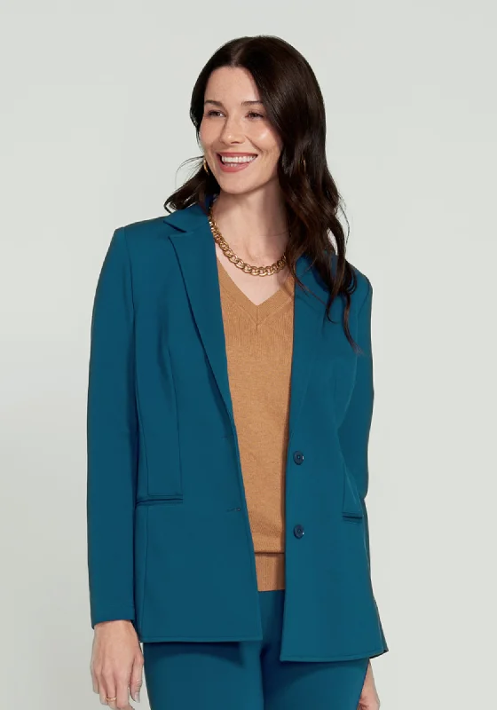 Classic Blazer (Dark Ocean) Women's Vacation Suit