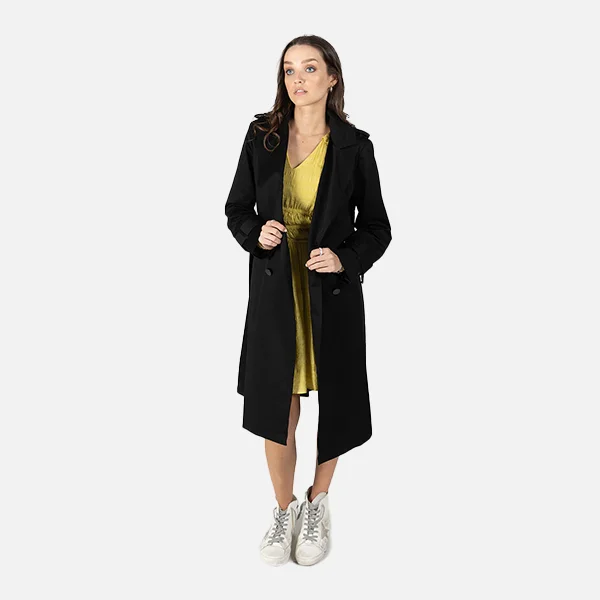 Federation Central Park Coat 2.0 - Black Puff Sleeve Blazer